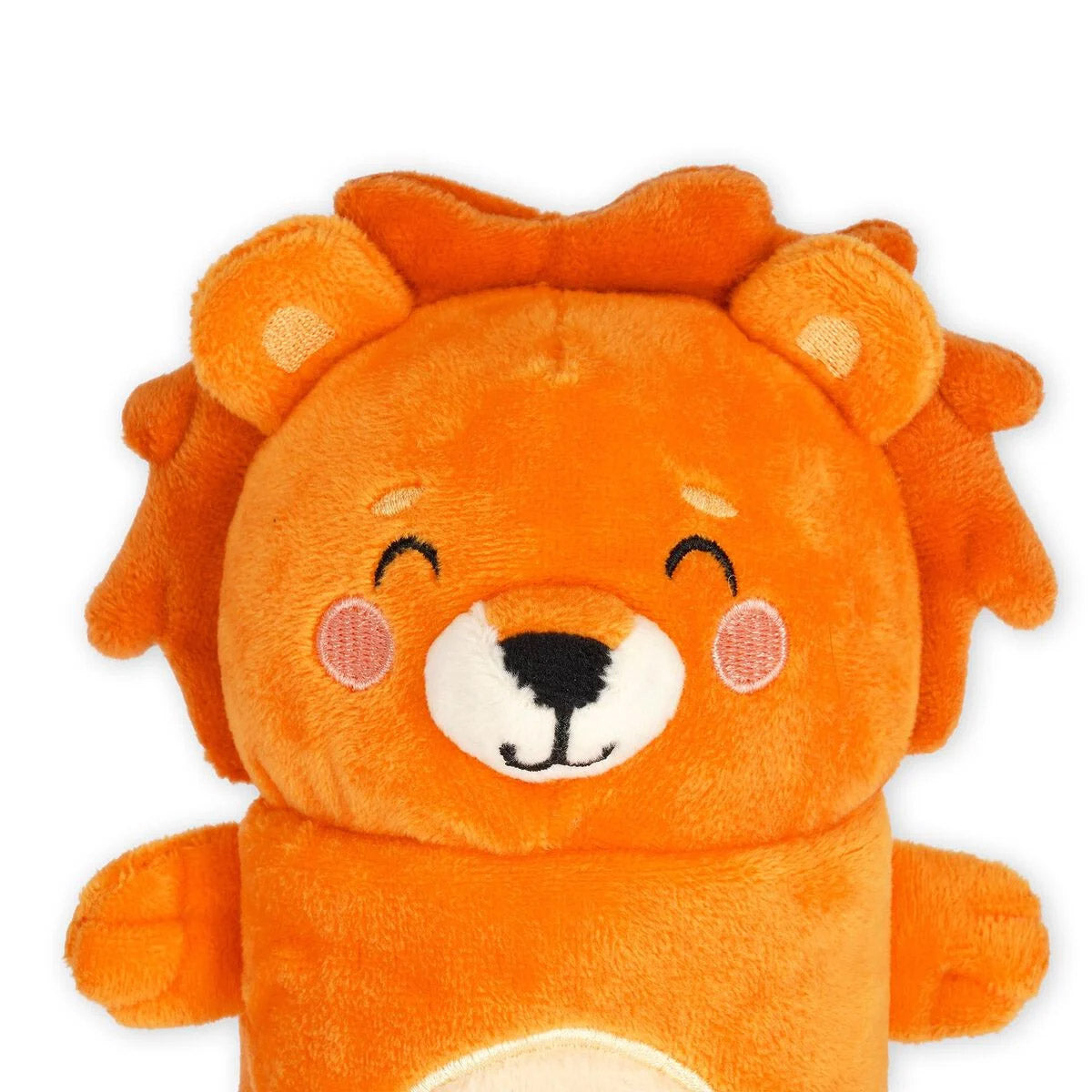 Legami Etui Super Soft - Lion - Detail van de bovenkant