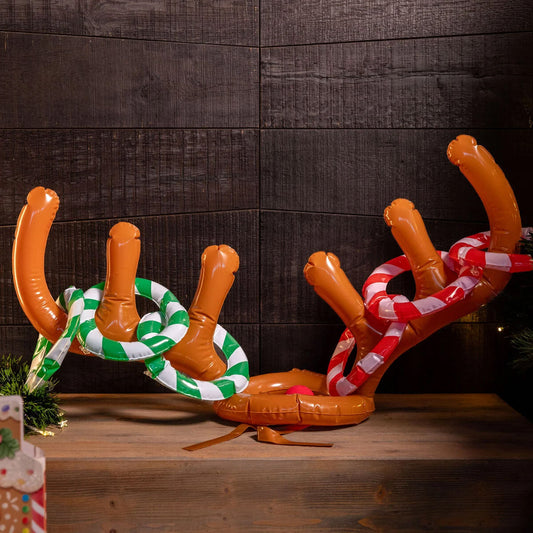 Legami Inflatable Ring Toss - Oh My Deer
