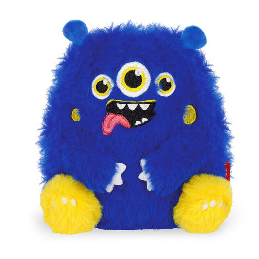 Legami Knuffel Super Soft - Monster - op een witte achtergrond