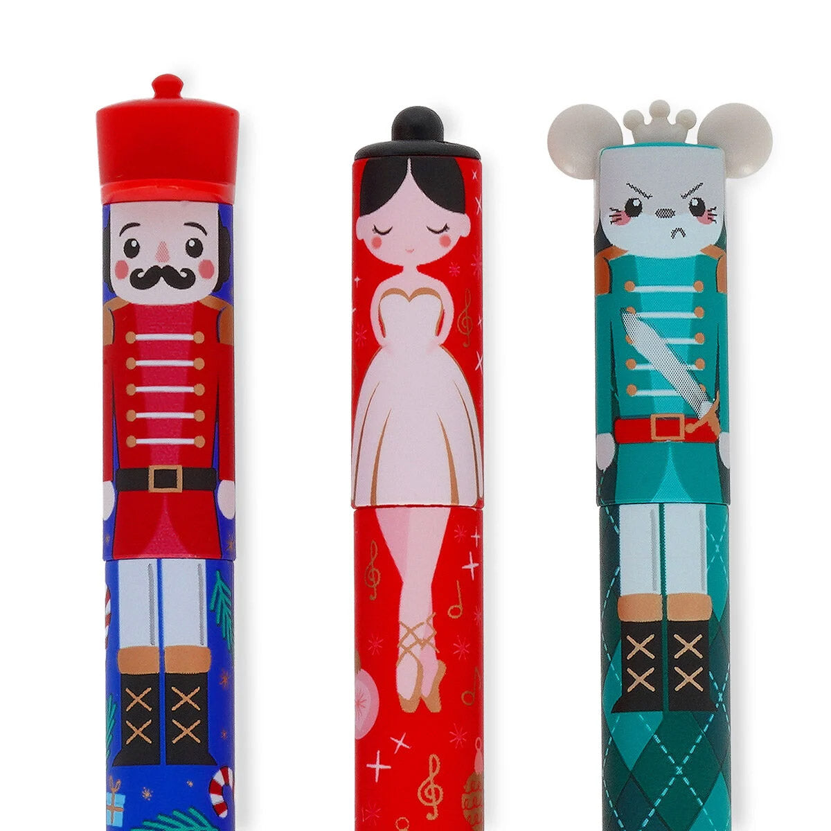 Legami Erasable Pen - Set van 3 - The Nutcracker