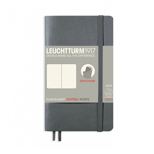 Leuchtturm1917 Pocket A6 Notitieboek Anthraciet