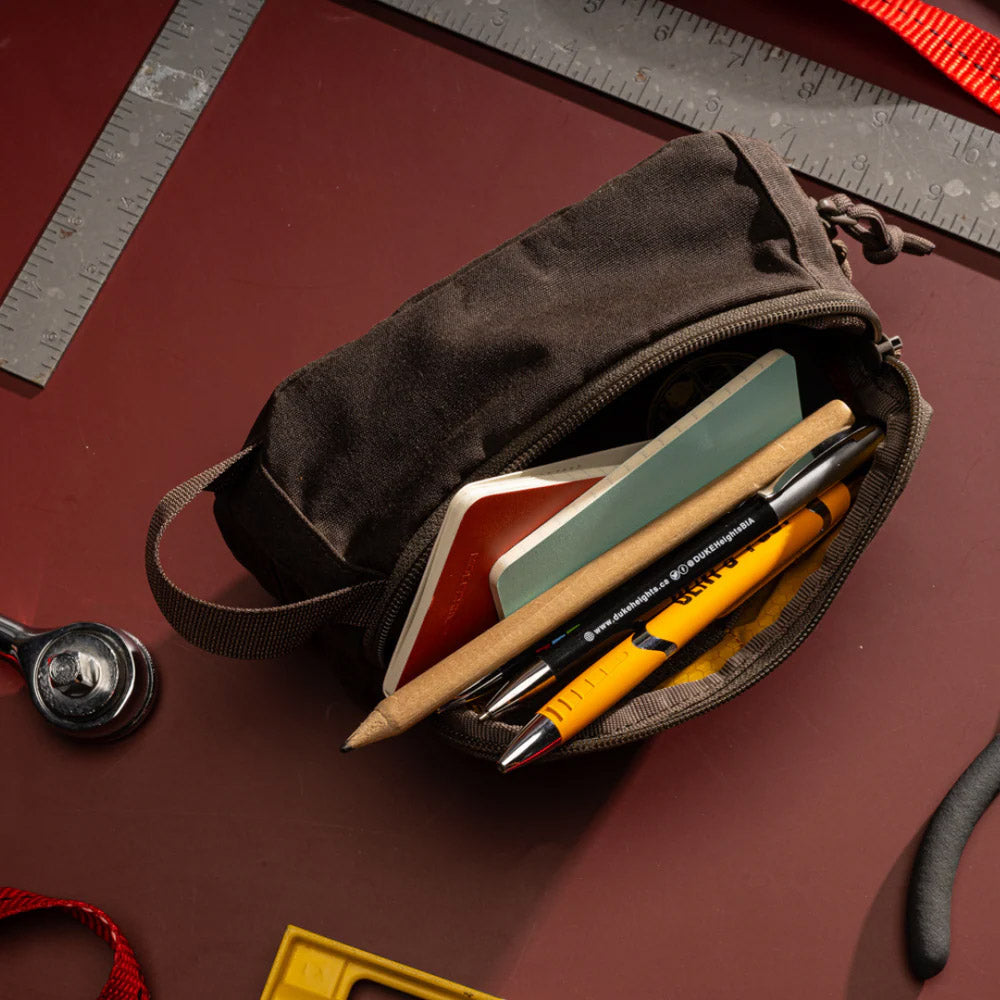 Lochby Mini Venture Pouch - Brown - Gevuld met schrijfaren