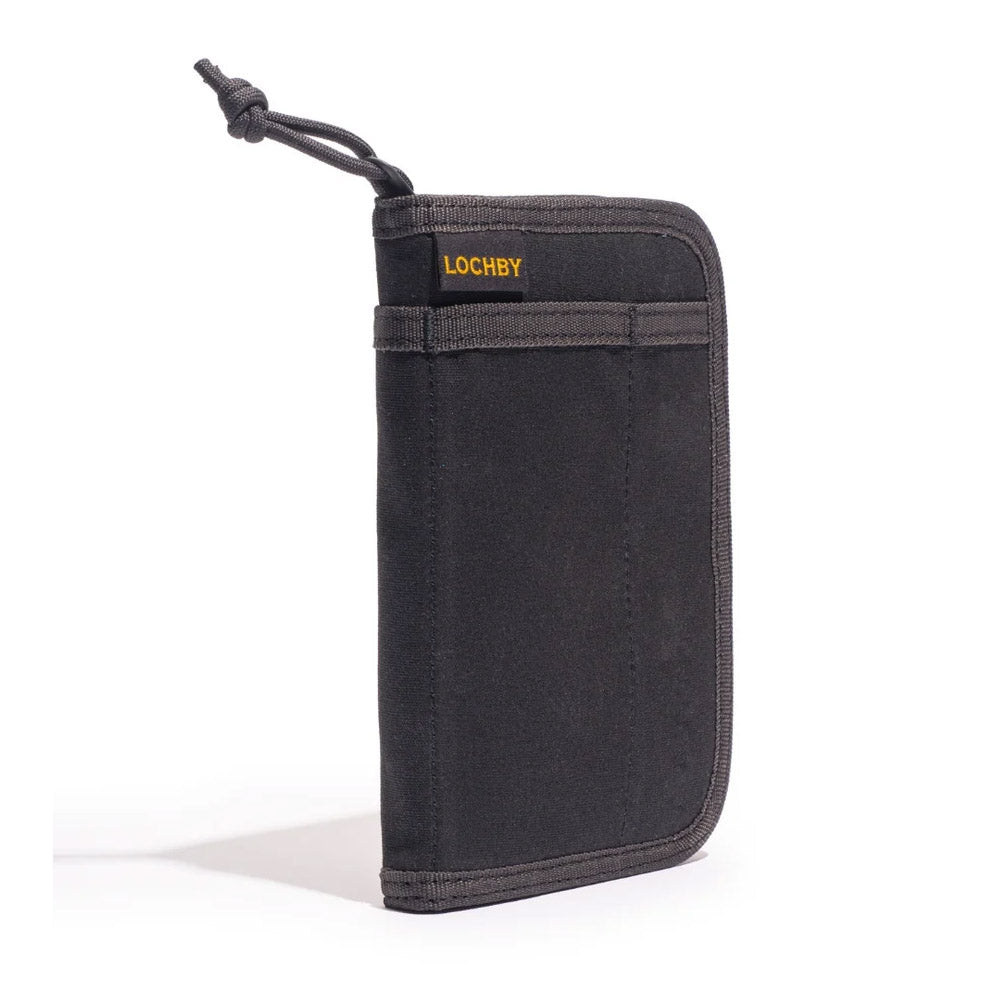Lochby Pocket Journal Etui - Charcoal Gold - Zijkant