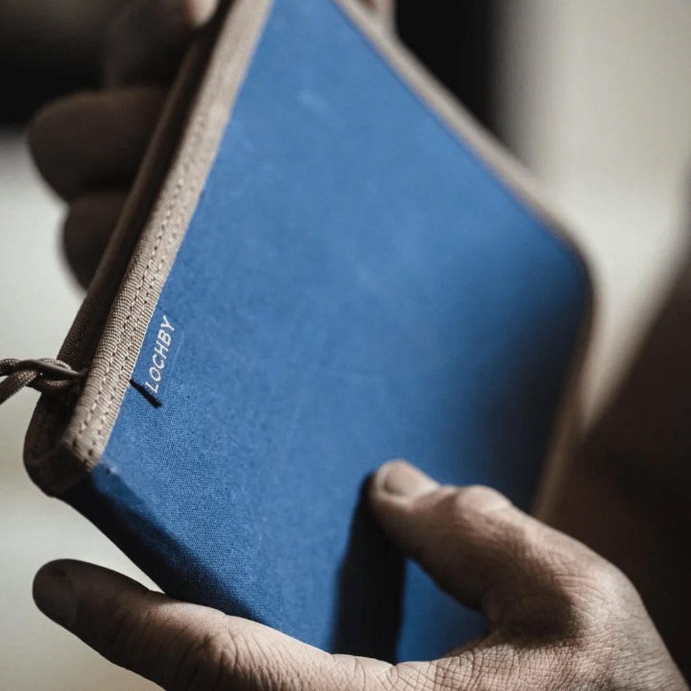 Lochby Watch Wallet - Navy - Buitenkant