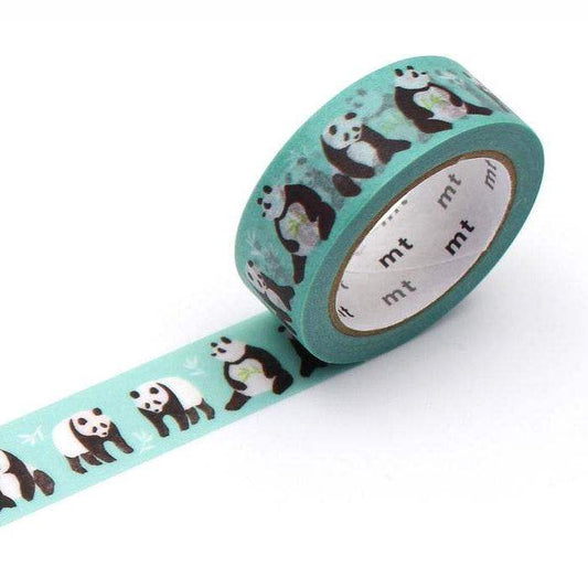 MT Masking Tape - Maruichikyu Panda - 15mm x 7m - 24Papershop