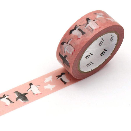 MT Masking Tape - Adelie Penguin - 15mm x 7m - 24Papershop