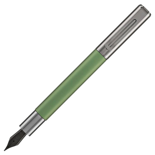 Monteverde Ritma Vulpen - Green - Open Pen op een witte achtergrond