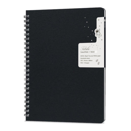 Nebula Casual Note Black - Gelinieerd