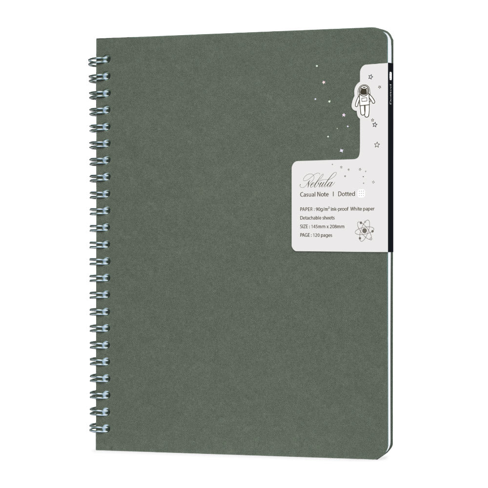 Nebula Casual Note Oil Green - Dotted