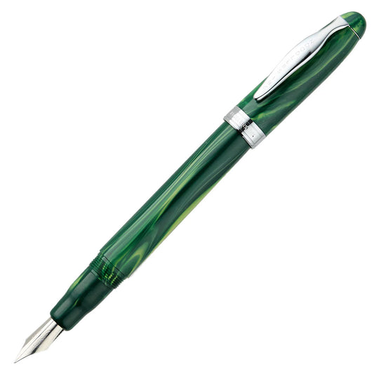 Noodler's AHAB Flex vulpen - Thule met dop op de achterkant van de pen