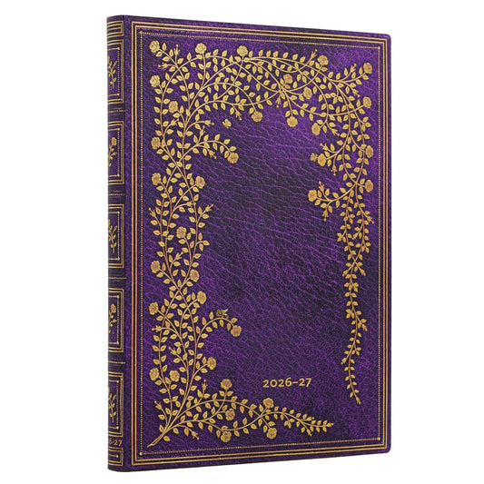 Paperblanks Agenda 2026-2027 - New York Rose - Voorkant van de agenda