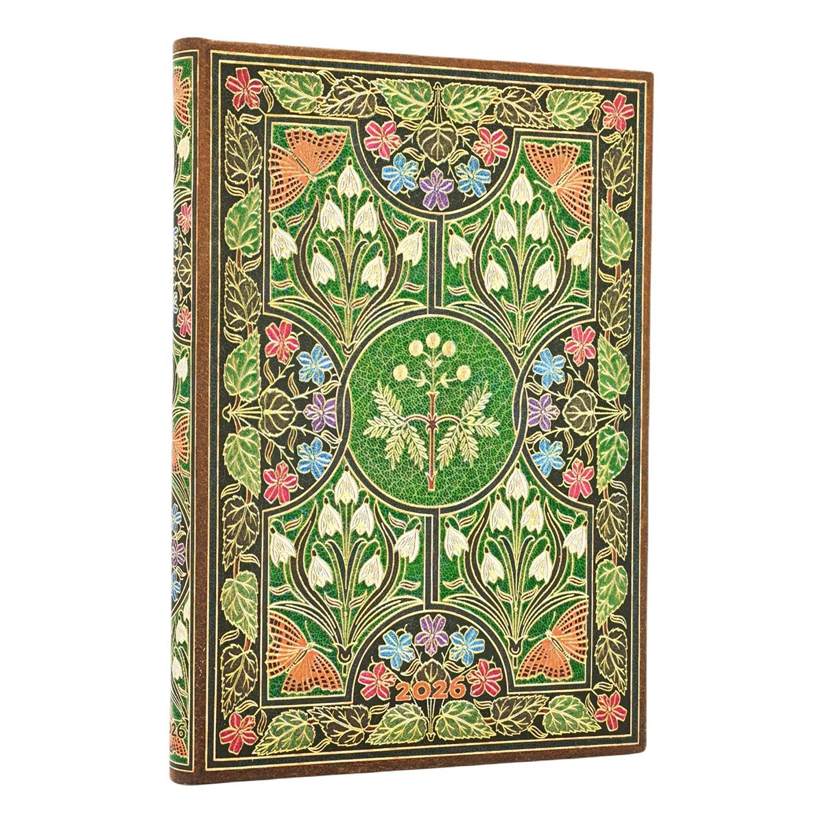 Paperblanks Agenda 2026 Midi Poetry in Bloom