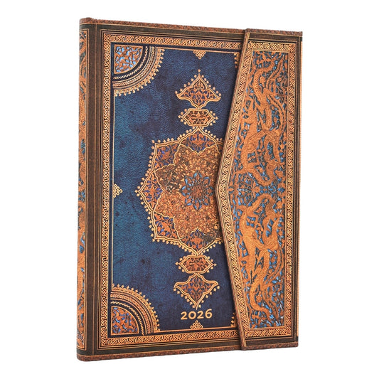 Paperblanks Agenda 2026 Safavid Indigo