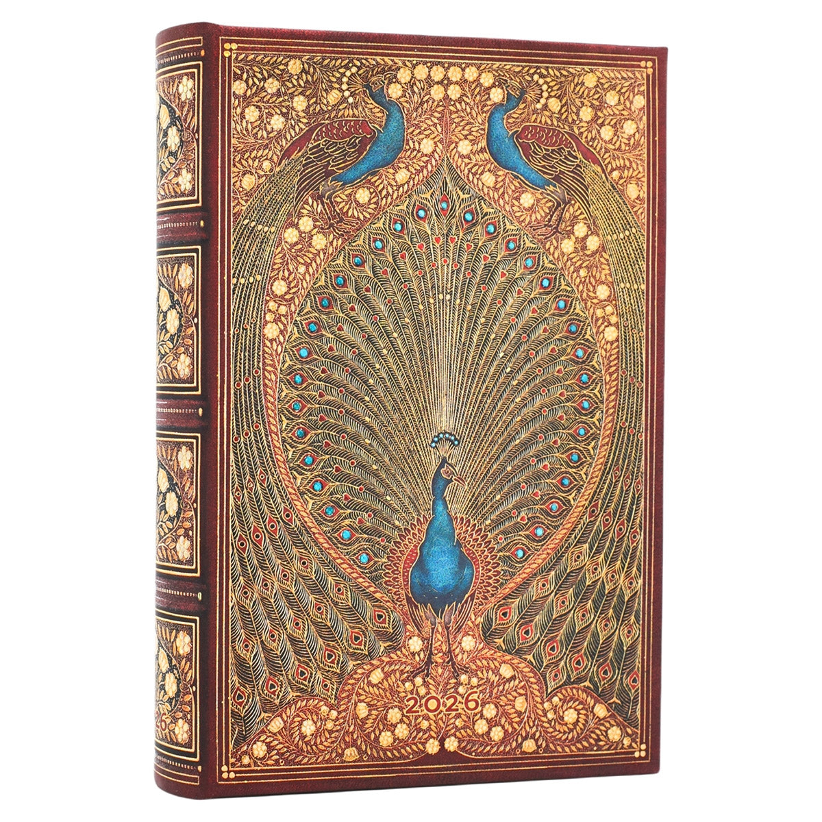 Paperblanks Agenda 2026 Mini Hafiz's Peacock - Dag