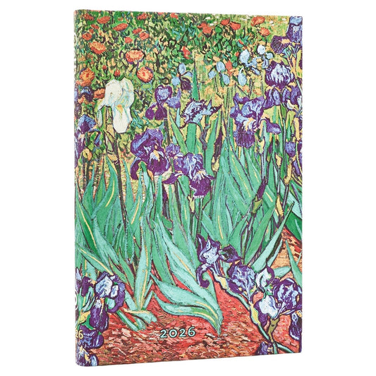 Paperblanks Agenda 2026 Mini Van Gogh's Irises - Week