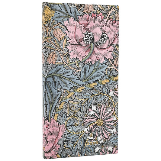 Paperblanks Agenda 2026 Slim Morris Pink Honeysuckle - Week