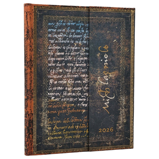 Paperblanks Agenda 2026 Ultra Michelangelo, Handwriting