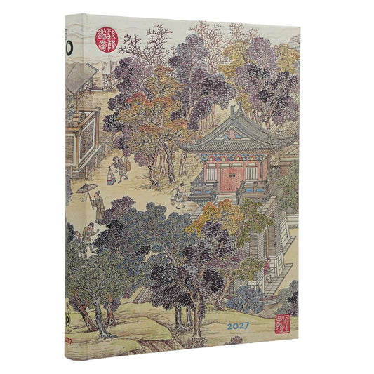 Paperblanks Agenda 2027 Ultra - Golden Age of Prosperity - Voorkant van de agenda