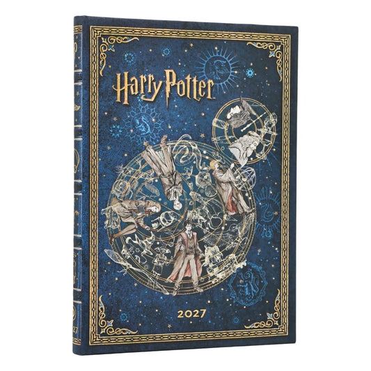 Paperblanks Agenda 2027 Midi - Legends of Hogwarts - Voorkant van de agenda