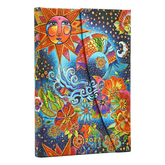 Paperblanks Agenda 2027 Mini - Celestial Magic - Voorkant van de agenda