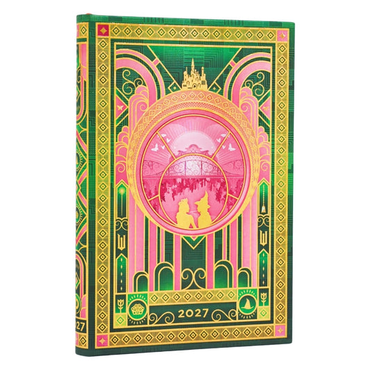 Paperblanks Agenda 2027 Mini - The Magic of Wicked - Voorkant van de agenda