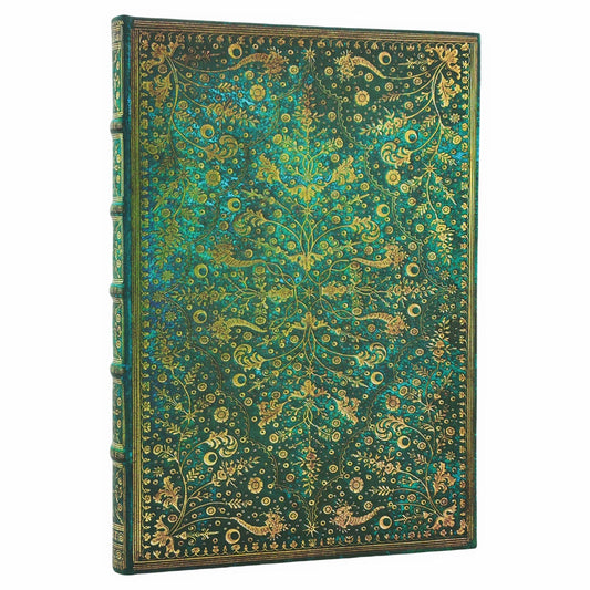 Paperblanks Emerald Flower Grande - Voorkant