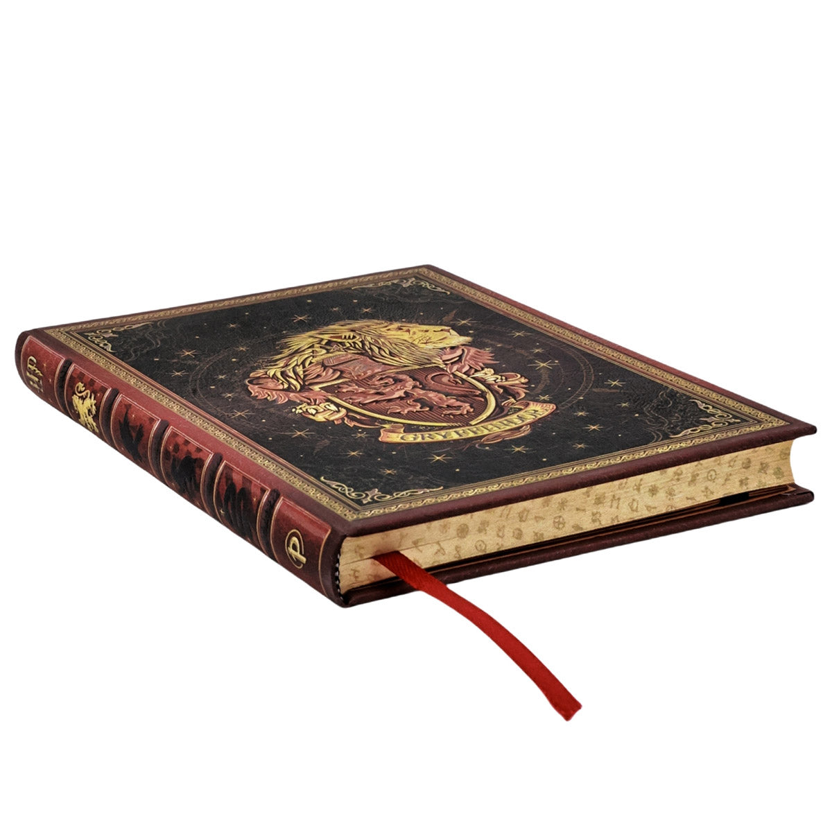 Paperblanks Gryffindor Midi - Zijkant van het notitieboek