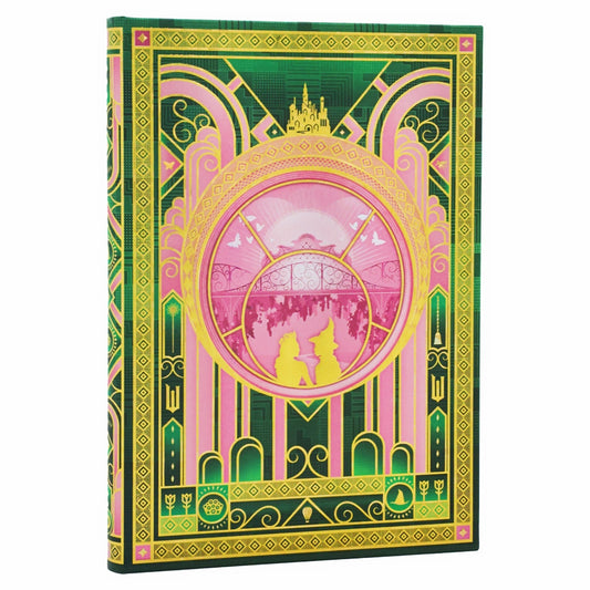 Paperblanks The Magic of Wicked Midi - Voorkant op een witte achtergrond