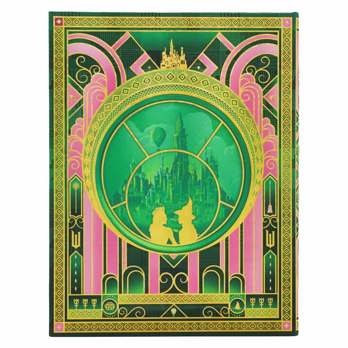 Paperblanks The Magic of Wicked Ultra - Achterkant op een witte achtergrond