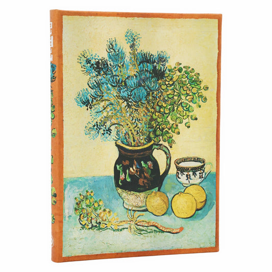 Paperblanks Van Gogh's Still Life Midi  - Voorkant op een witte achtergrond