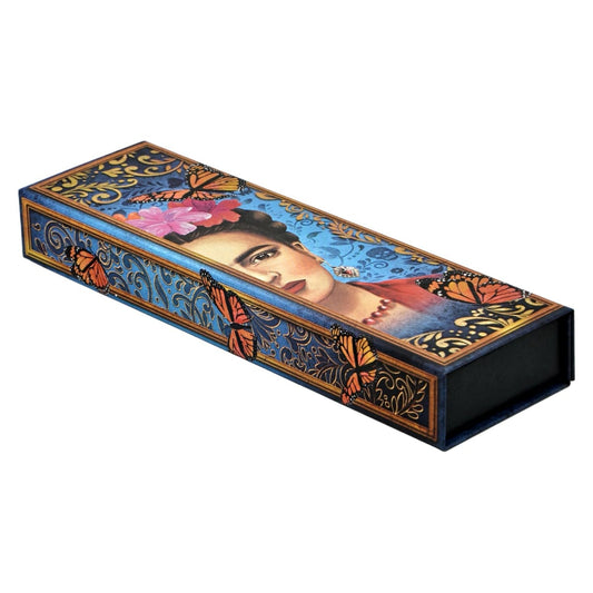 Paperblanks Pennen Box The Colourful Portrait - Gesloten Pencil Case