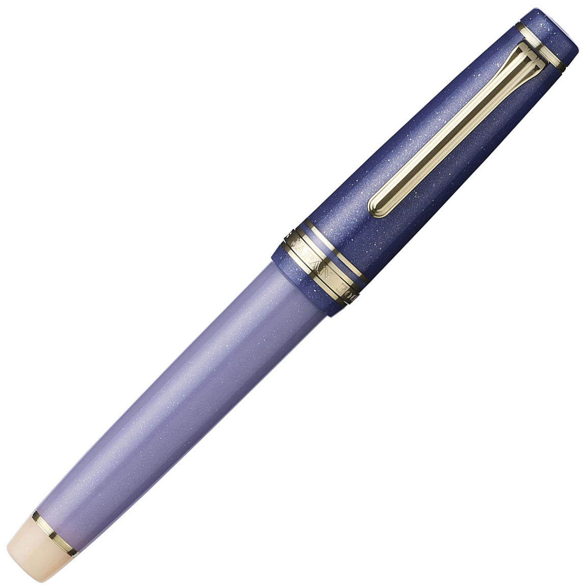 Sailor Fountain Pen Pro Gear Dreamy Hour - Fountain pen closed on a white background