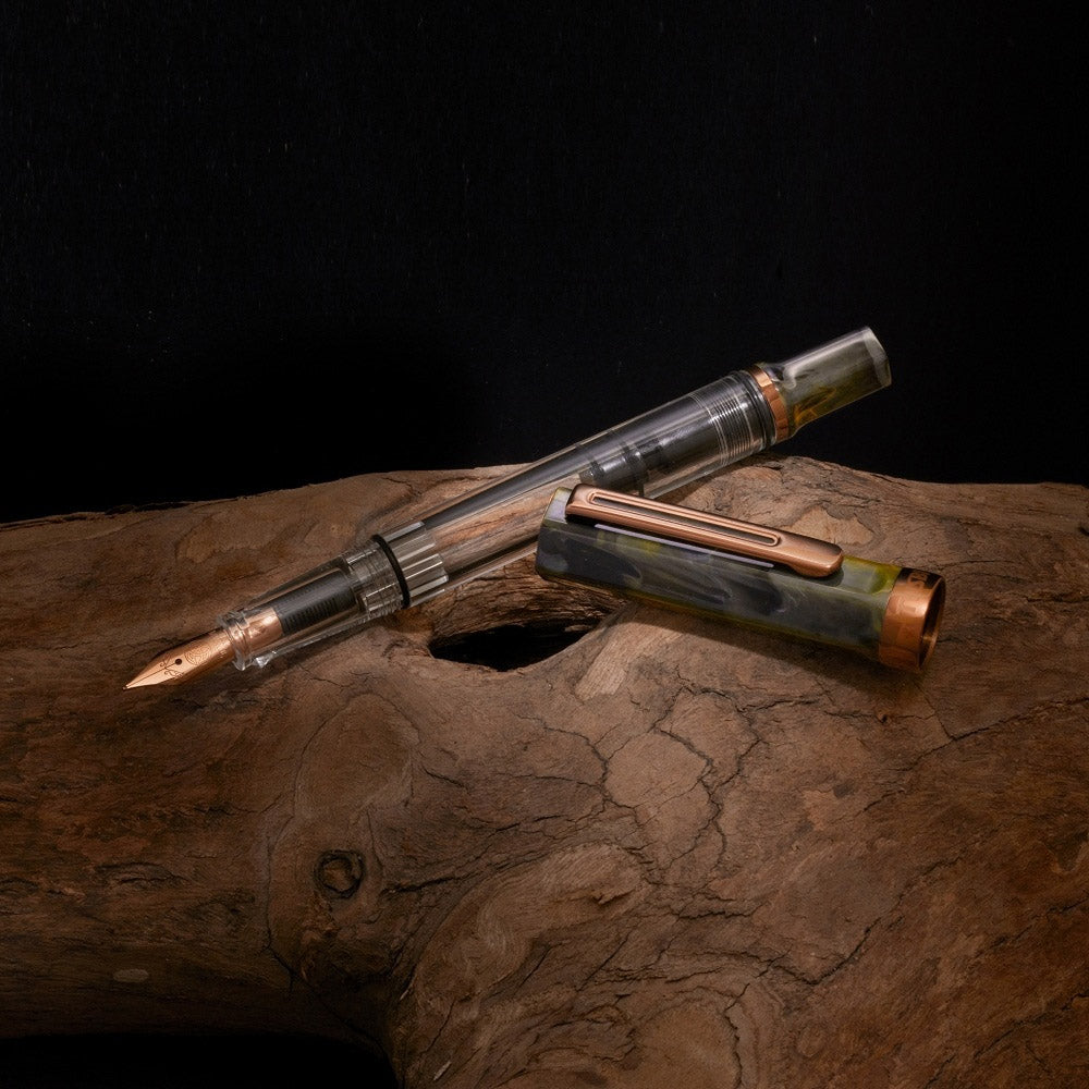 TWSBI Eco Fountain Pen Serpentine with Bronze