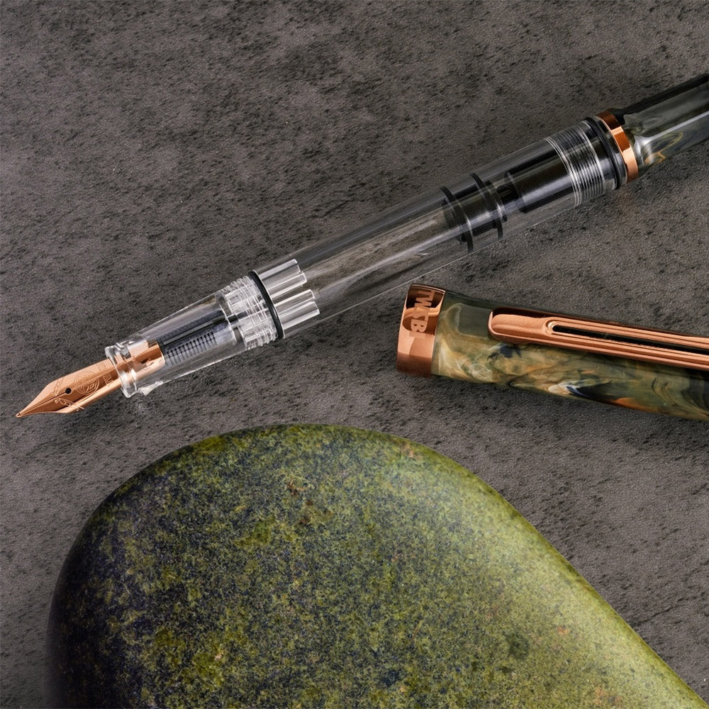 TWSBI Eco Fountain Pen Serpentine with Bronze