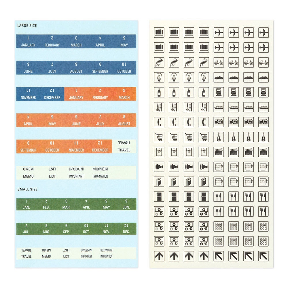 TRAVELER'S Notebook - Diary 2026 Customized Sticker Set