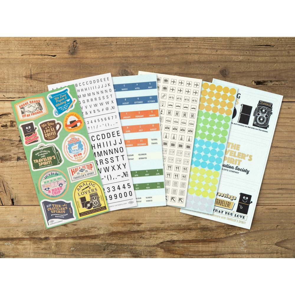 TRAVELER'S Notebook - Diary 2026 Customized Sticker Set