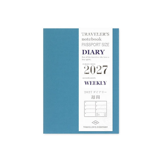TRAVELER'S Refill Passport Diary 2027 - Weekly