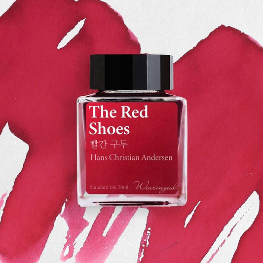 Wearingeul Ink 30ml - The Red Shoes - Voorbeeld van de inktfles