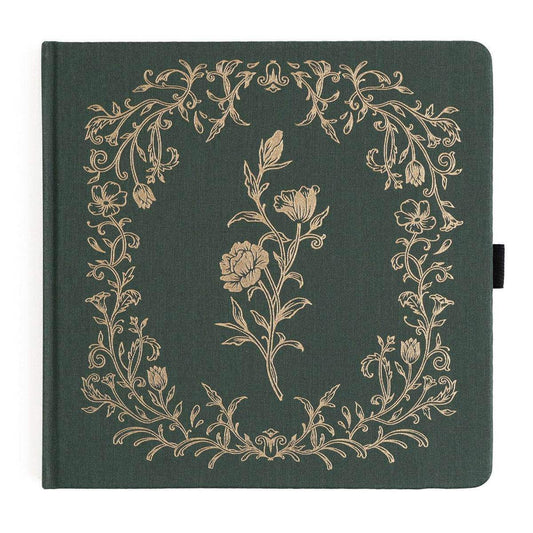 Archer & Olive Bullet Journal Antique Floral Square Dot Grid - 24Papershop