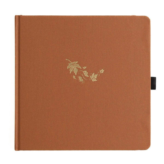 Archer & Olive Bullet Journal Swirling Leaves Square Dot Grid - 24Papershop