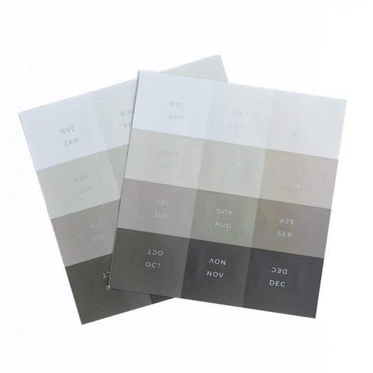 Archer & Olive Vinyl Planner Tabs - Grayscale - 24Papershop