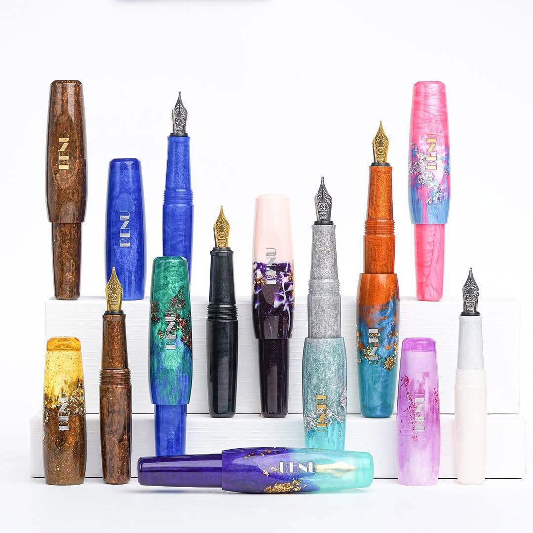BENU Fountain Pen Pixie - Aqua Glow - 24Papershop