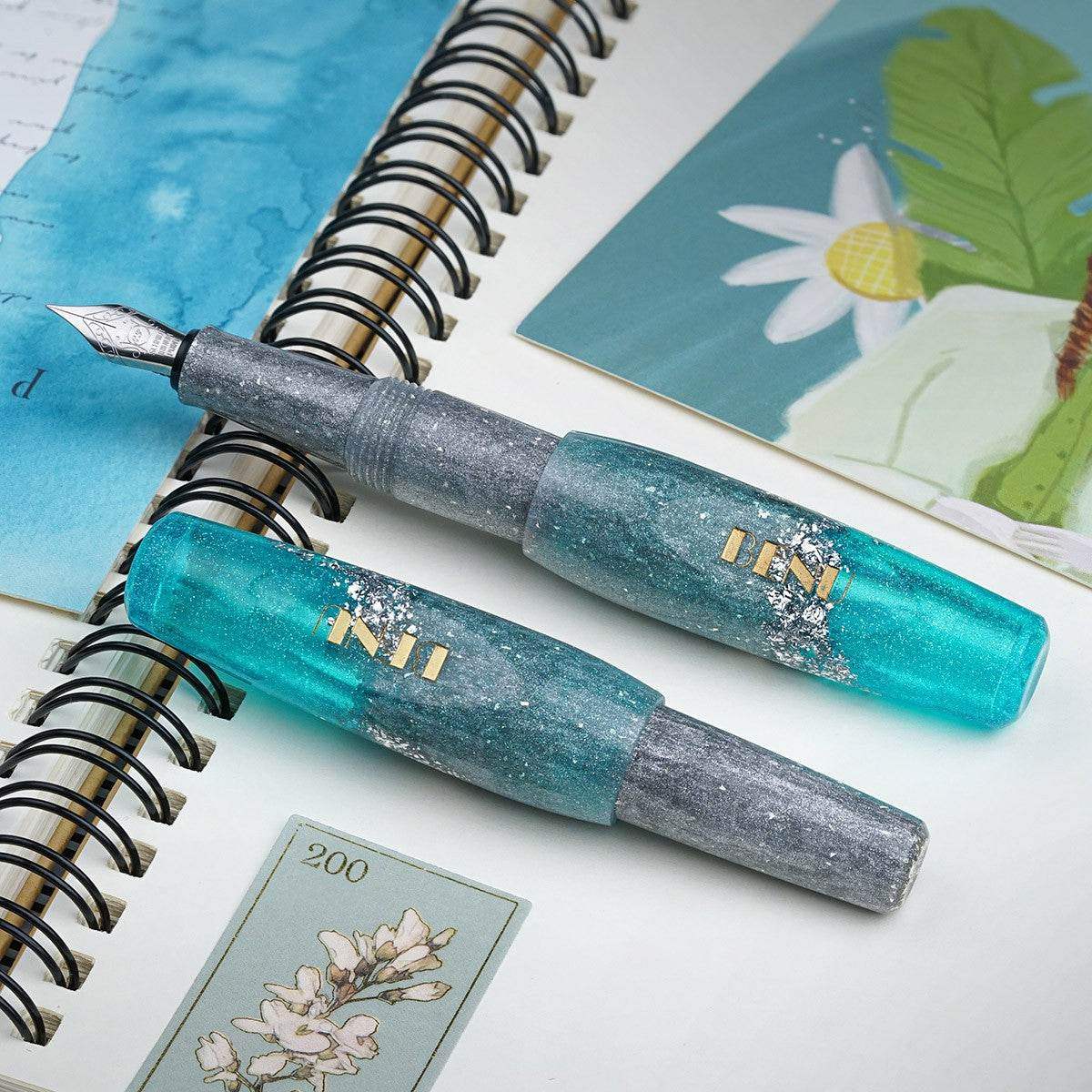 BENU Fountain Pen Pixie - Aqua Glow - 24Papershop