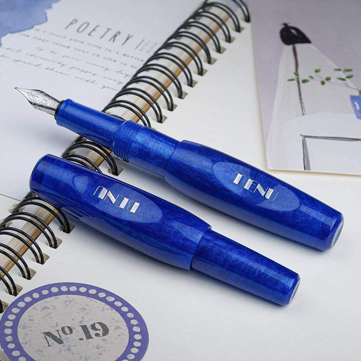 BENU Fountain Pen Pixie - Royal Blue - 24Papershop