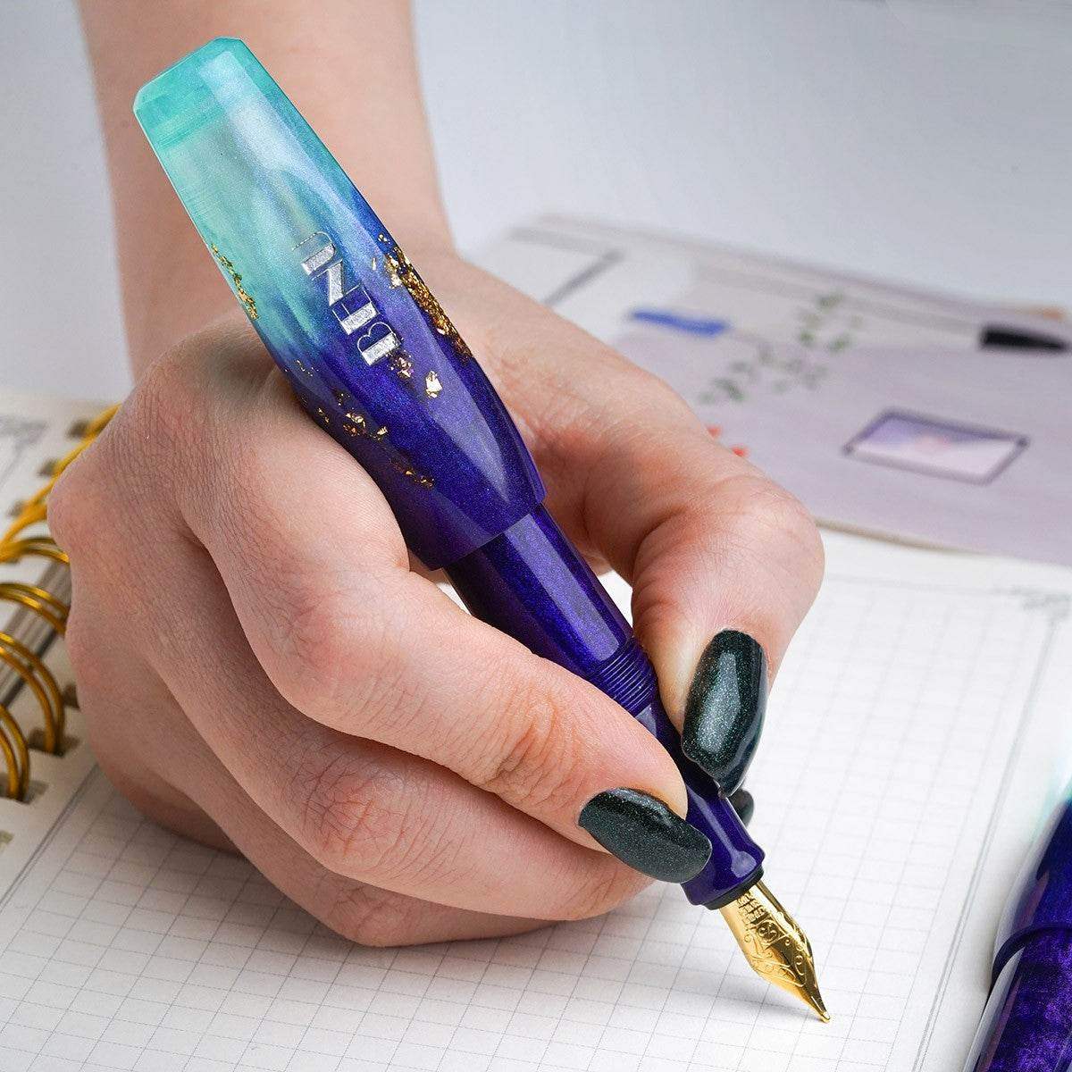 BENU Fountain Pen Pixie - Twilight Lagoon - 24Papershop