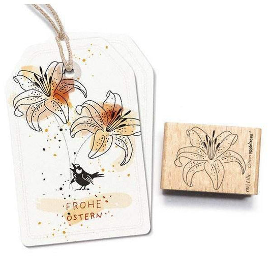 Cats on Appletrees Stamp - Blossom 60 - Lily - 24Papershop