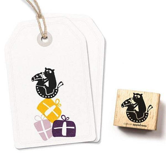 Cats on Appletrees Stamp Frida & Rocking Horse - 24Papershop