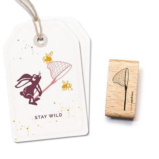 Cats on Appletrees Stamp Landing Net - 24Papershop