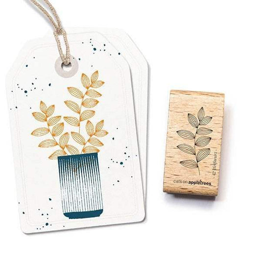 Cats on Appletrees Stamp - Plant 42 Solomon's Seal - 24Papershop