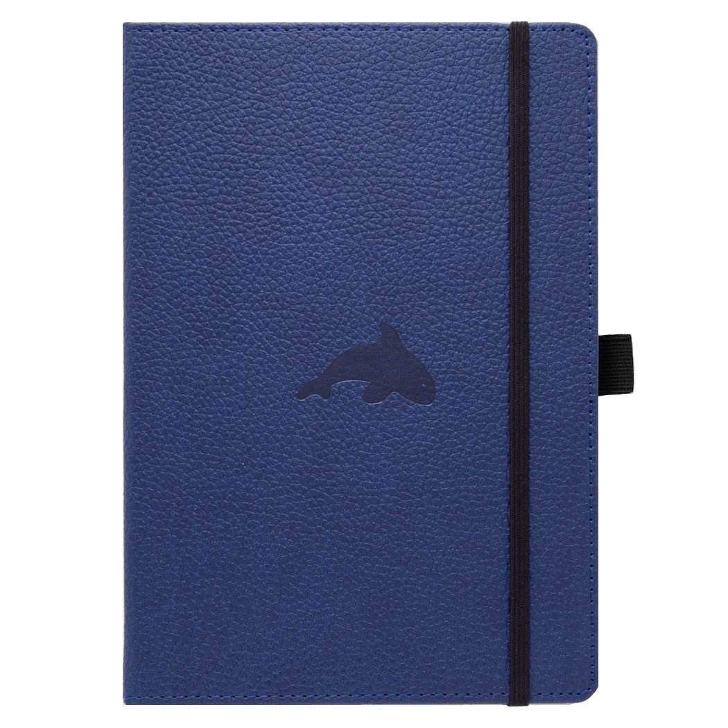 Dingbats* Notitieboek A4+ Wildlife Blue Whale - Dotted - 24Papershop